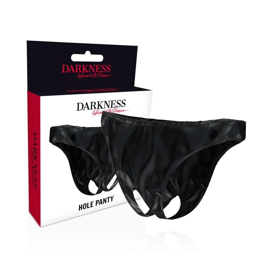 DARKNESS - MUTANDINE APERTE UNISEX TAGLIA UNICA